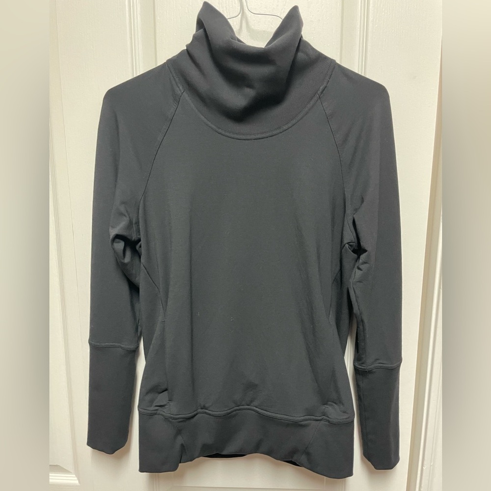 lululemon athletica Black Cowl neck Jacket